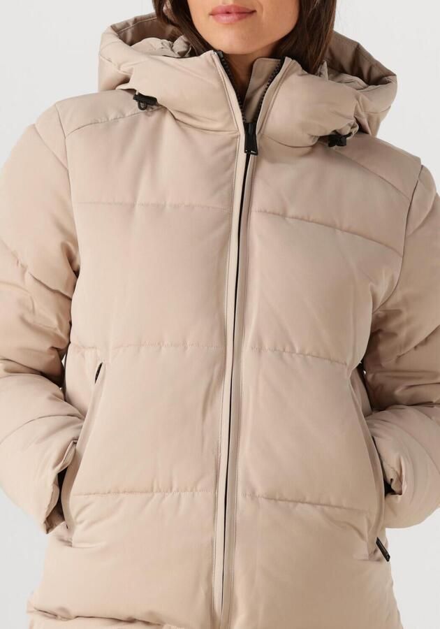 WITHBLACK Dames Jassen Wblglorian Long Puffer Jacket Beige - Foto 2