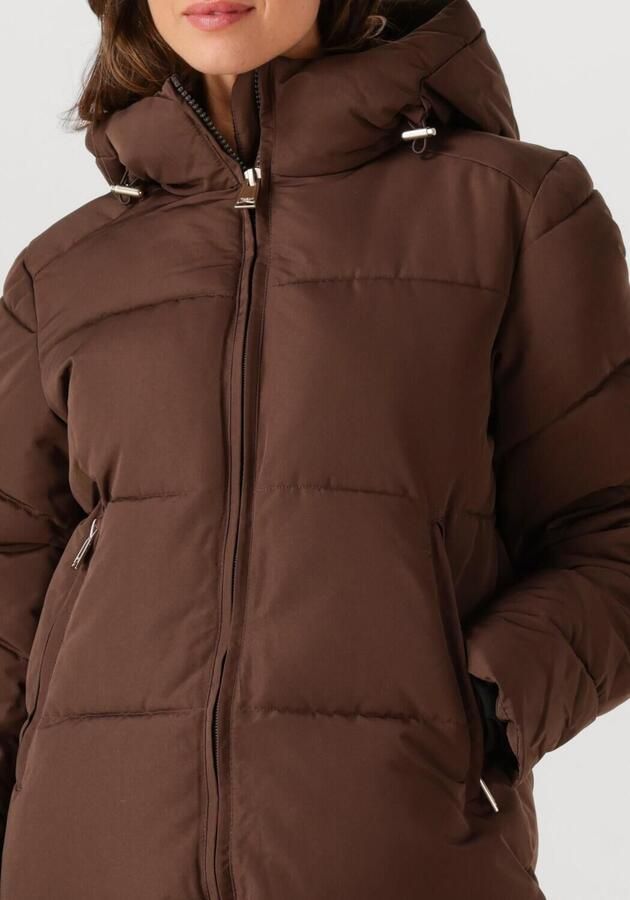 WITHBLACK Dames Jassen Wblglorian Long Puffer Jacket Bruin - Foto 2