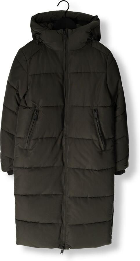 WITHBLACK Dames Jassen Wblglorian Long Puffer Jacket Donkergroen - Foto 3