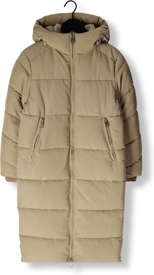 WITHBLACK Dames Jassen Wblglorian Long Puffer Jacket Zand - Foto 3