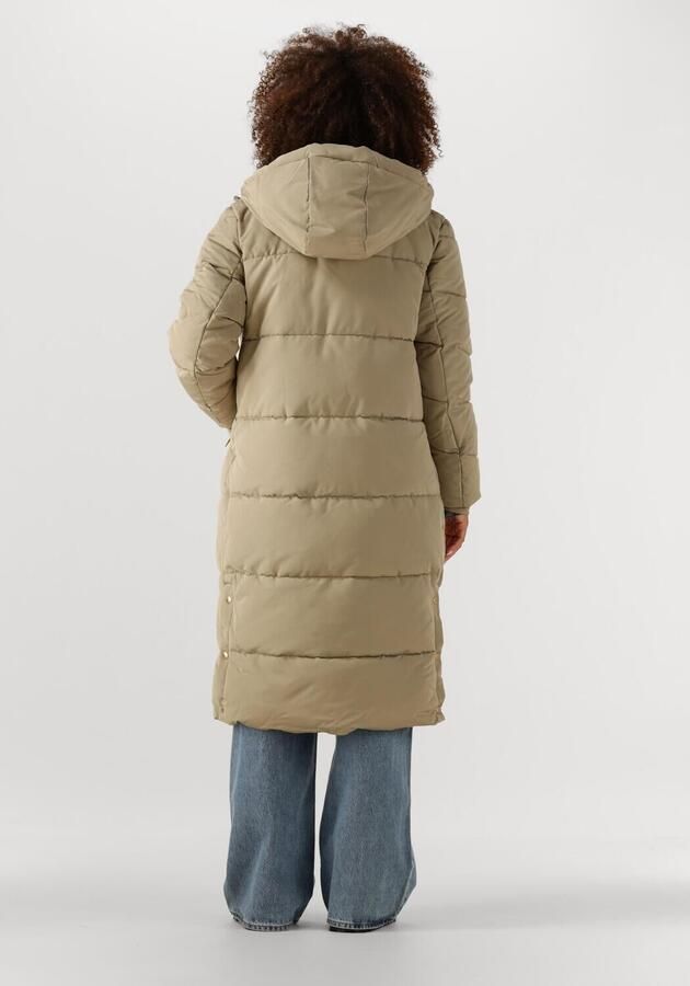 WITHBLACK Dames Jassen Wblglorian Long Puffer Jacket Zand