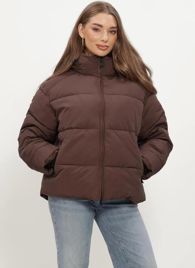 WITHBLACK Dames Jassen Wblglorian Puffer Jacket Bruin