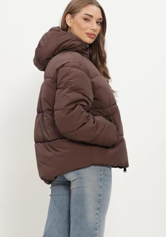 WITHBLACK Dames Jassen Wblglorian Puffer Jacket Bruin - Foto 3
