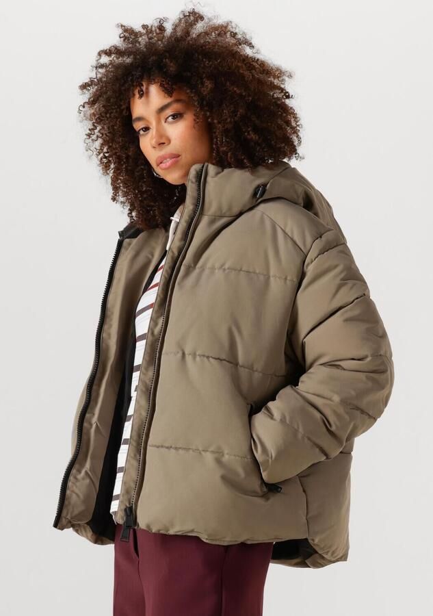 WITHBLACK Dames Jassen Wblglorian Puffer Jacket Khaki - Foto 4