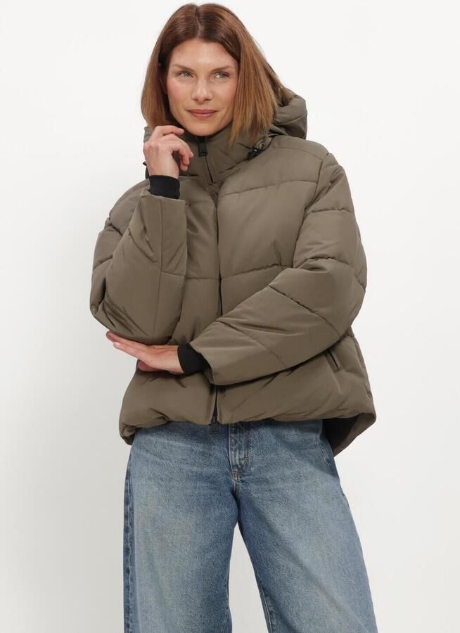 WITHBLACK Dames Jassen Wblglorian Puffer Jacket Khaki