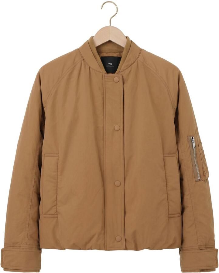 WITHBLACK Dames Jassen Wblgrappy Bomber Camel - Foto 2