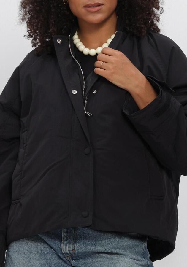WITHBLACK Dames Jassen Wblgrappy Bomber Zwart - Foto 4