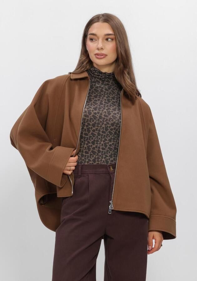 WITHBLACK Dames Jassen Wbljackie Batsleeve Jacket Bruin