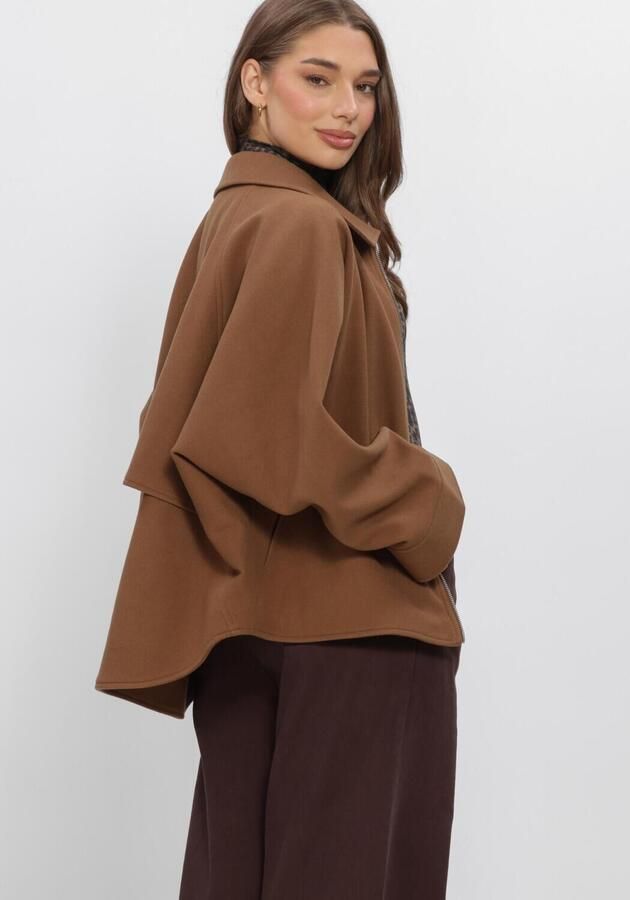 WITHBLACK Dames Jassen Wbljackie Batsleeve Jacket Bruin - Foto 3