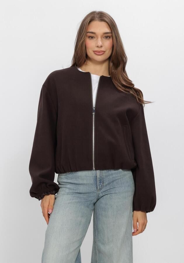 WITHBLACK Dames Jassen Wblkennedy Bomber Jacket Bruin