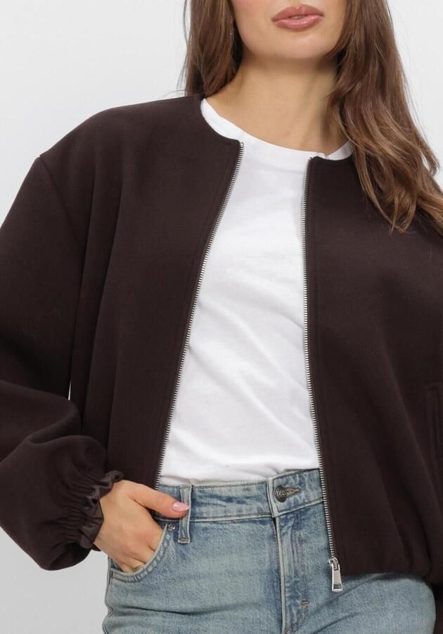 WITHBLACK Dames Jassen Wblkennedy Bomber Jacket Bruin - Foto 4