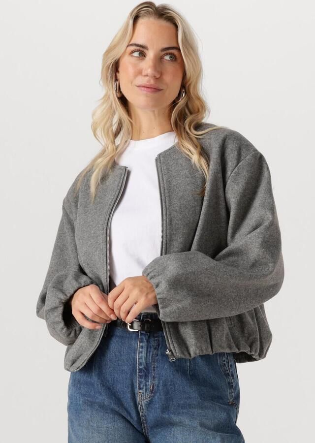 WITHBLACK Dames Jassen Wblkennedy Bomber Jacket Grijs - Foto 4