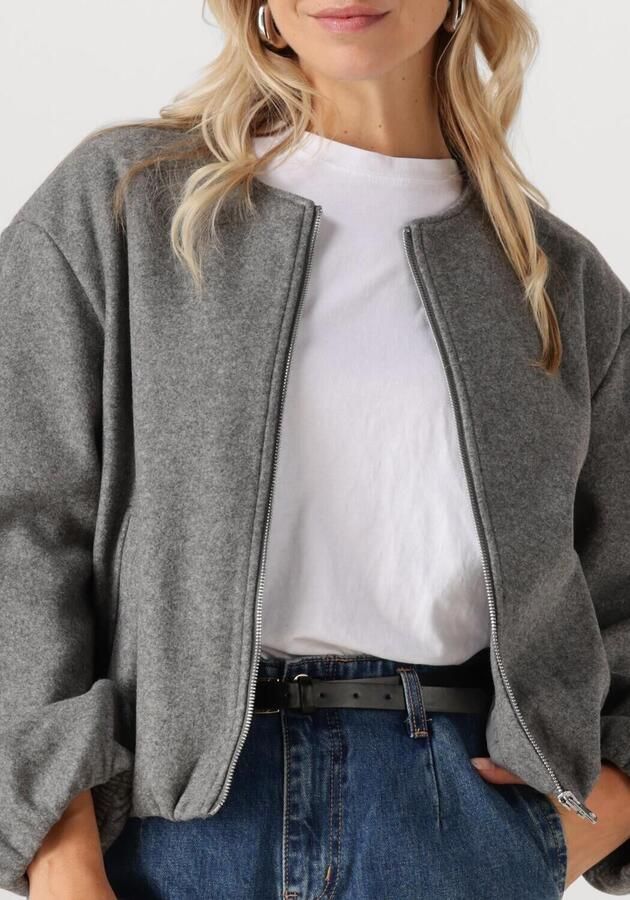 WITHBLACK Dames Jassen Wblkennedy Bomber Jacket Grijs - Foto 2