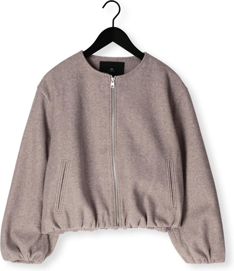WITHBLACK Dames Jassen Wblkennedy Bomber Jacket Taupe - Foto 2