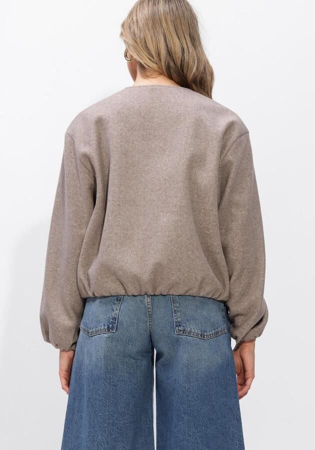 WITHBLACK Dames Jassen Wblkennedy Bomber Jacket Taupe - Foto 3