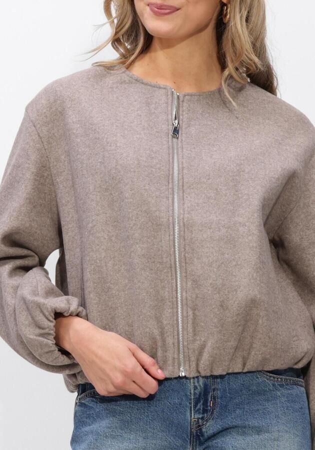WITHBLACK Dames Jassen Wblkennedy Bomber Jacket Taupe - Foto 4