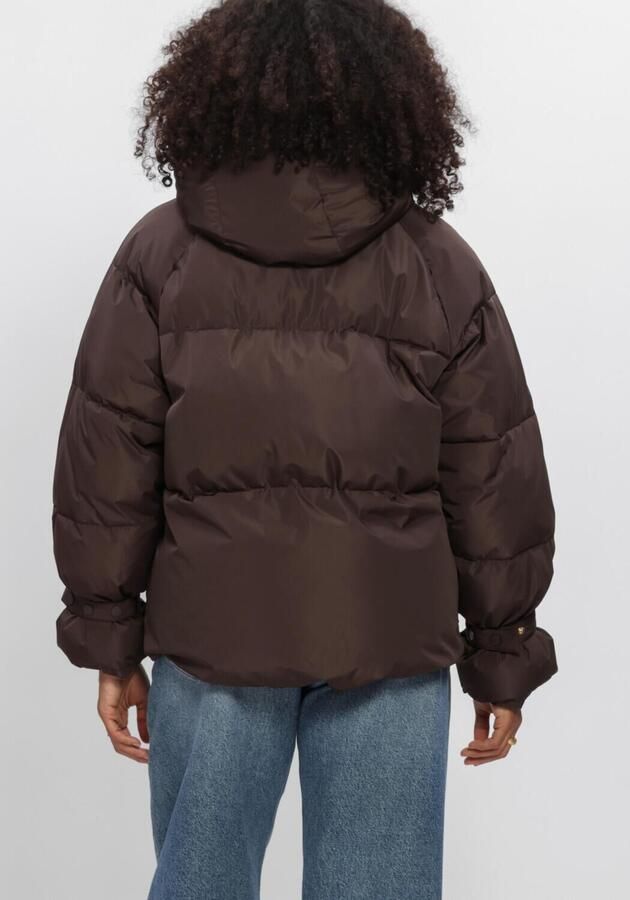 WITHBLACK Dames Jassen Wblkylie Real Down Jacket Bruin - Foto 3