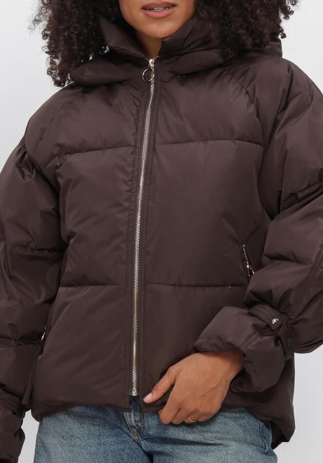 WITHBLACK Dames Jassen Wblkylie Real Down Jacket Bruin - Foto 4