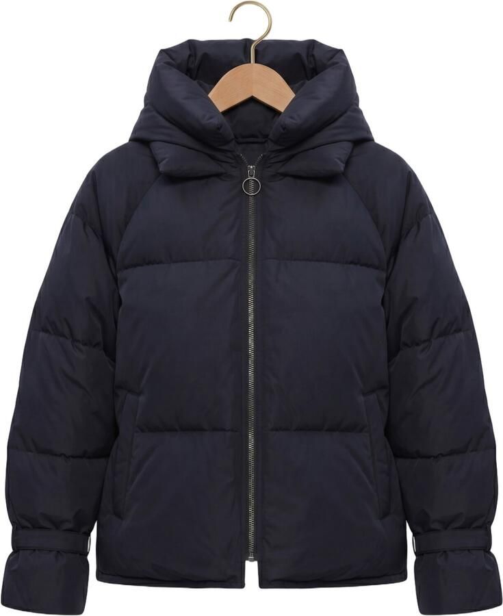 WITHBLACK Dames Jassen Wblkylie Real Down Jacket Donkerblauw - Foto 2