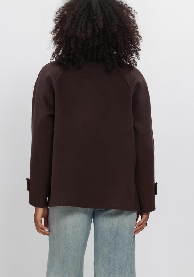 WITHBLACK Dames Jassen Wbllucia Mel Wool Jacket Bruin - Foto 3