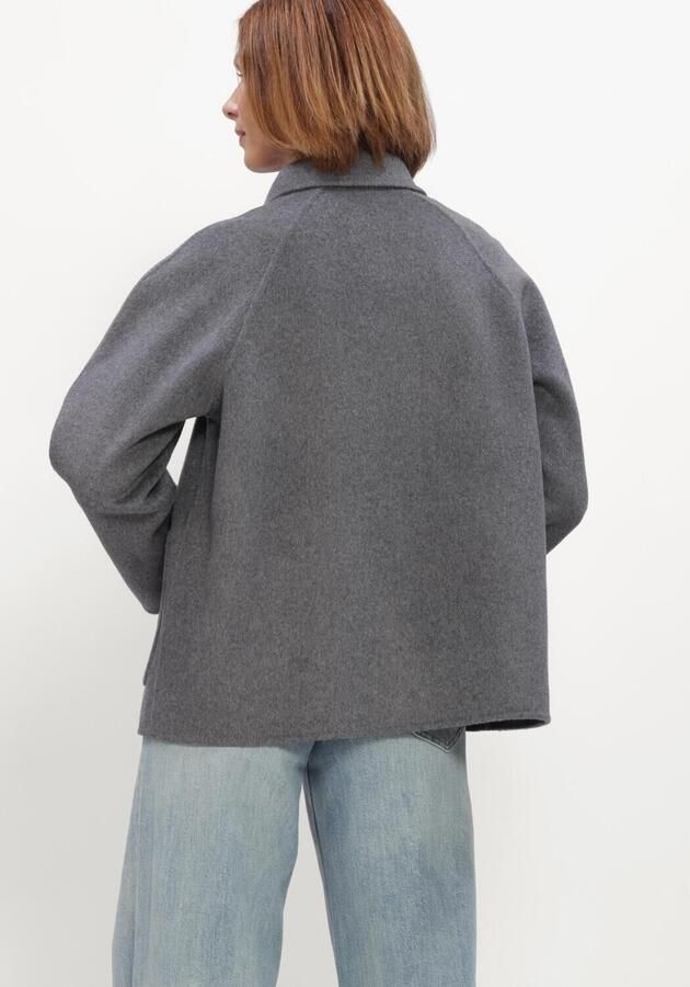 WITHBLACK Dames Jassen Wbllucia Mel Wool Jacket Grijs - Foto 3
