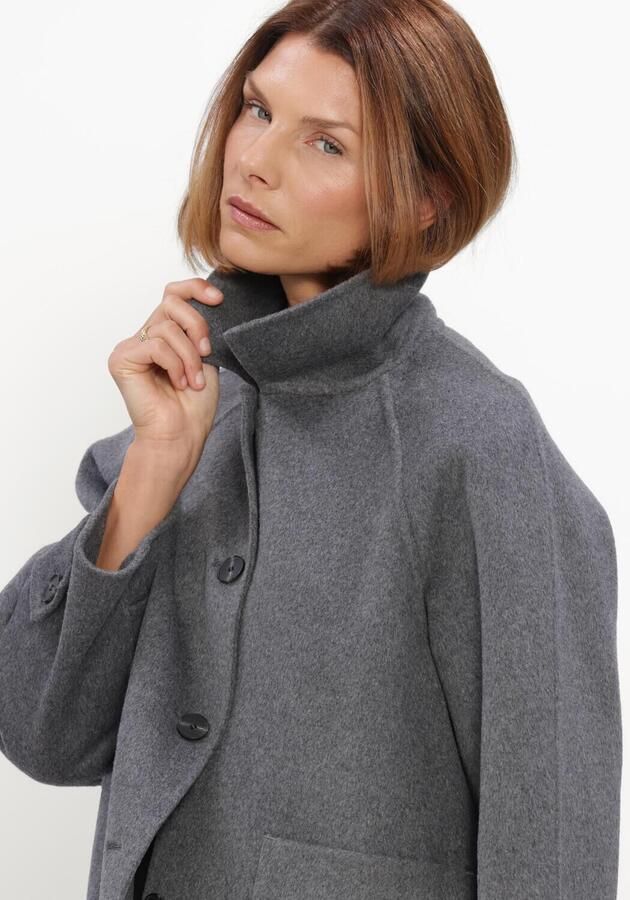 WITHBLACK Dames Jassen Wbllucia Mel Wool Jacket Grijs - Foto 4