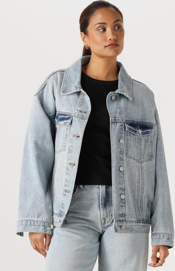 WITHBLACK Dames Jassen Wblmartha Denim Jacket Lichtblauw