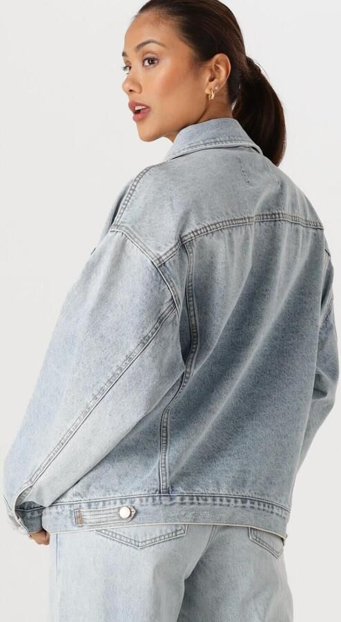 WITHBLACK Dames Jassen Wblmartha Denim Jacket Lichtblauw - Foto 4