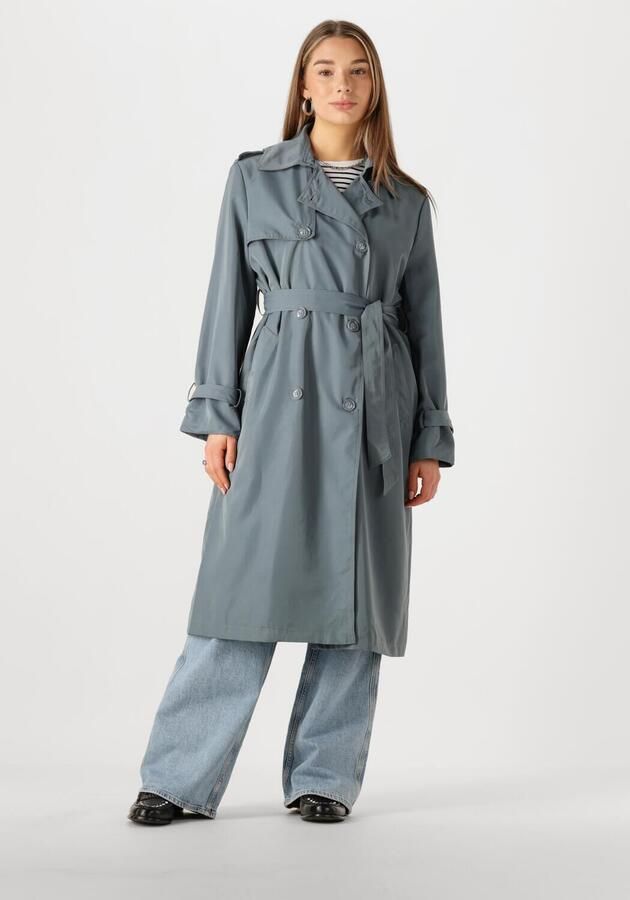 WITHBLACK Dames Jassen Wblnoise Trench Coat Blauw - Foto 4