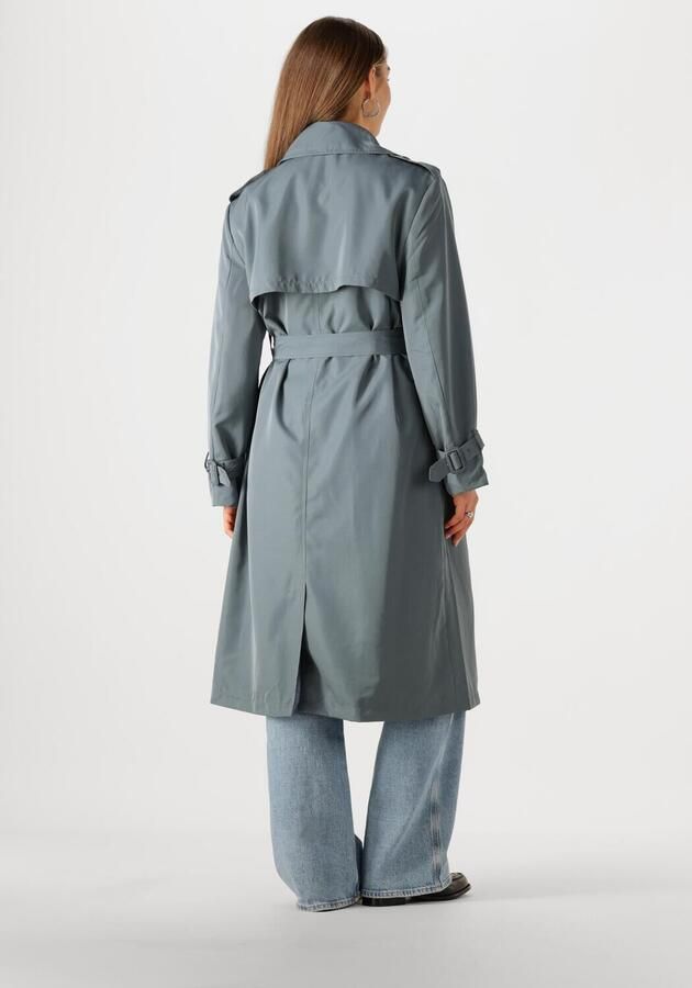 WITHBLACK Dames Jassen Wblnoise Trench Coat Blauw