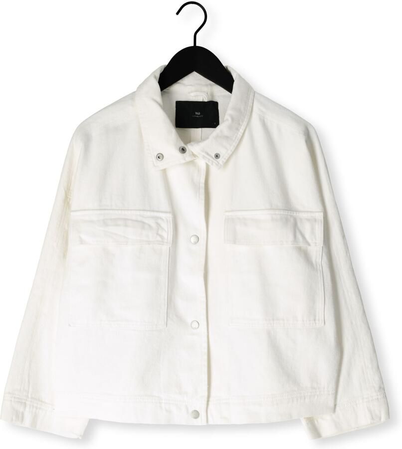 WITHBLACK Dames Jassen Wblpeyton Gala Denim Jacket Wit - Foto 2