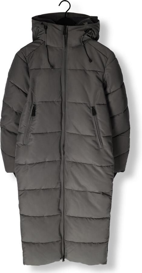 WITHBLACK Dames Jassen Wblsophie Maxi Puffer Coat Donkergrijs - Foto 4