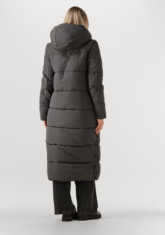 WITHBLACK Dames Jassen Wblsophie Maxi Puffer Coat Donkergrijs - Foto 2