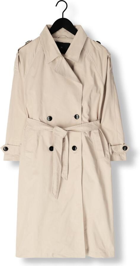 WITHBLACK Dames Jassen Wbltheresa Trenchcoat Zand - Foto 3