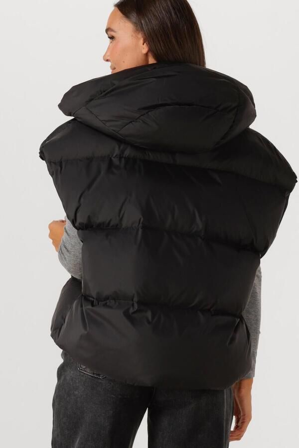 WITHBLACK Dames Jassen Wblvanessa Puffer Waistcaot Zwart - Foto 3