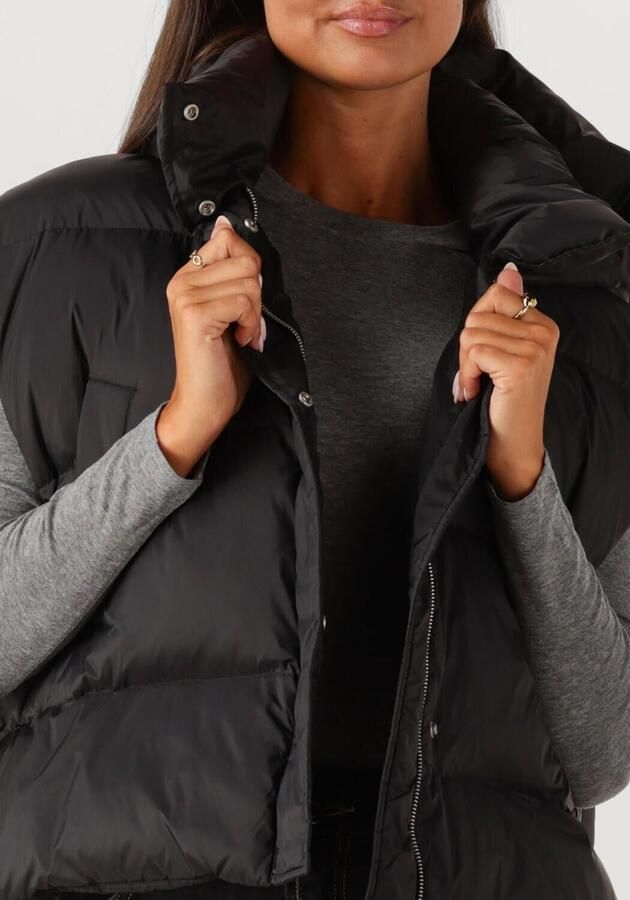WITHBLACK Dames Jassen Wblvanessa Puffer Waistcaot Zwart - Foto 2