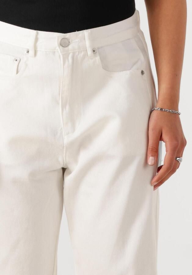 WITHBLACK Dames Jeans Wblannika High Waist Pant Wit