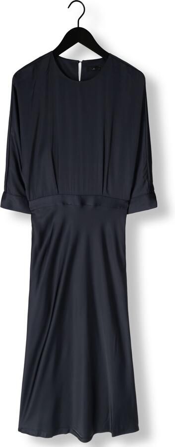 WITHBLACK Dames Jurken Wbldagmar Sateen Dress Donkerblauw - Foto 3