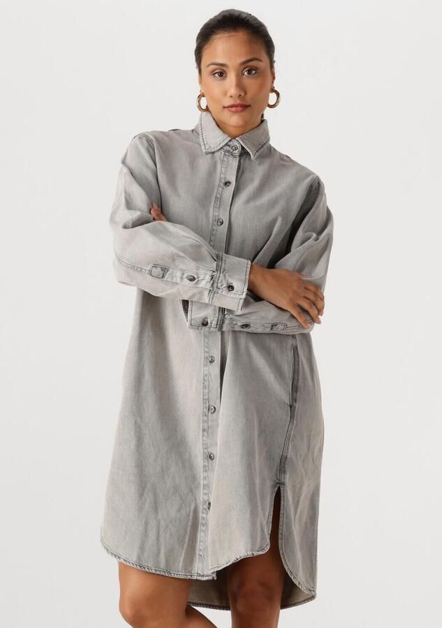 WITHBLACK Dames Jurken Wblpenelope Denim Dress Lichtgrijs - Foto 2