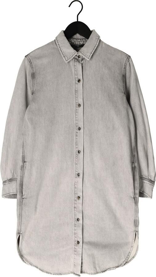 WITHBLACK Dames Jurken Wblpenelope Denim Dress Lichtgrijs