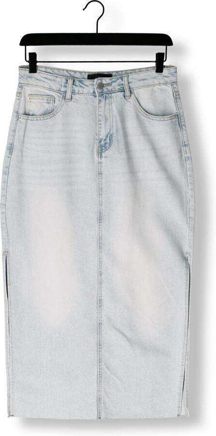 WITHBLACK Dames Rokken Wblgala Denim Skirt Lichtblauw - Foto 3