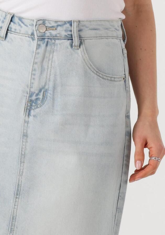 WITHBLACK Dames Rokken Wblgala Denim Skirt Lichtblauw - Foto 2
