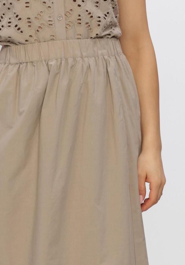WITHBLACK Dames Rokken Wblmarit Maxi Skirt Zand - Foto 3