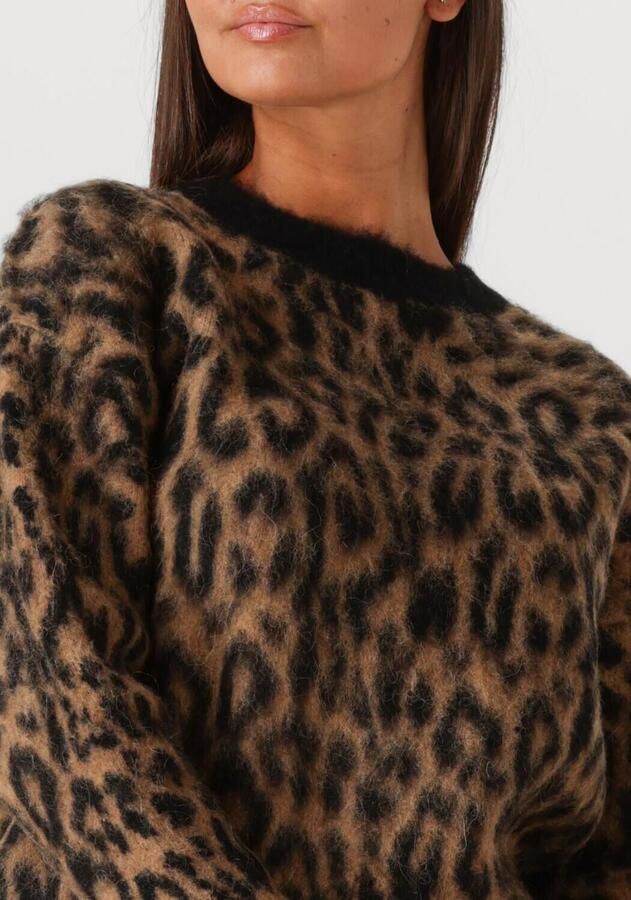 WITHBLACK Dames Truien & Vesten Wblalondra Ls Leo Pullover Bruin - Foto 2