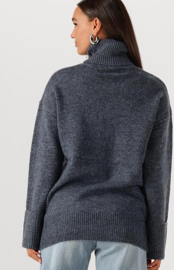 WITHBLACK Dames Truien & Vesten Wblalva Long Roll Neck Sweater Donkerblauw - Foto 3