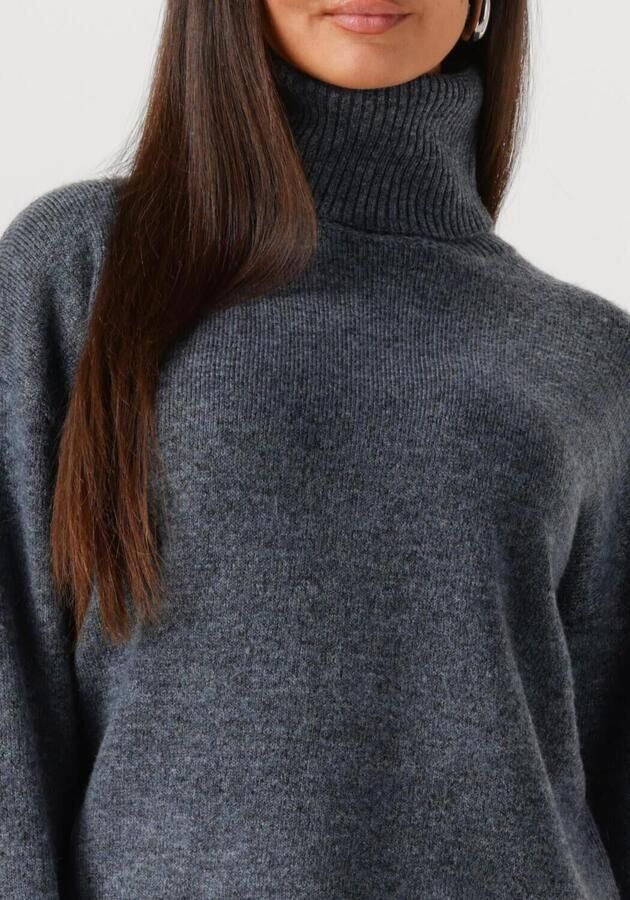 WITHBLACK Dames Truien & Vesten Wblalva Long Roll Neck Sweater Donkerblauw - Foto 2