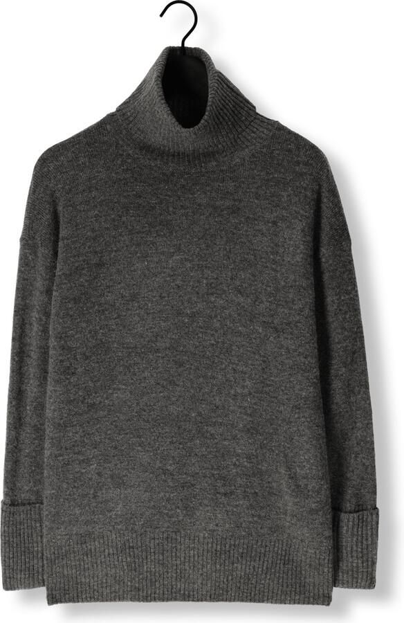 WITHBLACK Dames Truien & Vesten Wblalva Long Roll Neck Sweater Donkergrijs - Foto 3