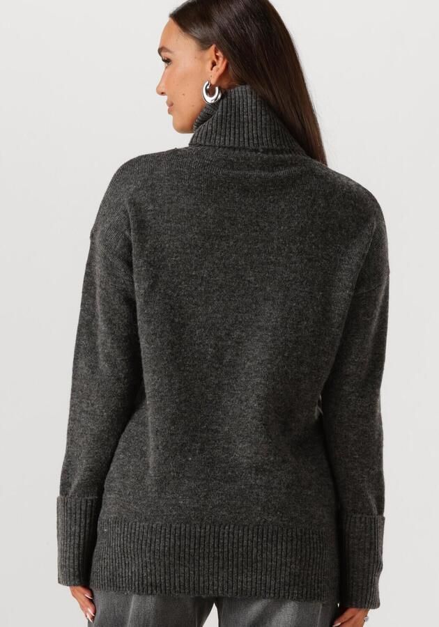 WITHBLACK Dames Truien & Vesten Wblalva Long Roll Neck Sweater Donkergrijs