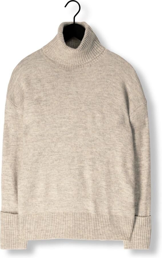 WITHBLACK Dames Truien & Vesten Wblalva Long Roll Neck Sweater Ecru - Foto 3