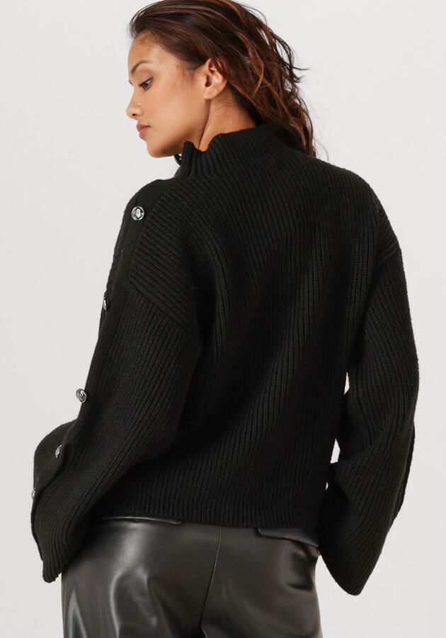 WITHBLACK Dames Truien & Vesten Wbllines Rib Pullover Zwart - Foto 2